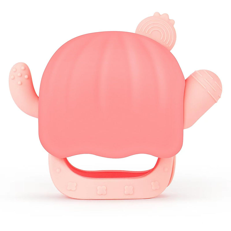 Baby Teething Toys Silicone Teether for Teething Relief Hand Teether for Infants Pacifiers for New Born Infant Kids