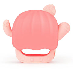Baby Teething Toys Silicone Teether for Teething Relief Hand Teether for Infants Pacifiers for New Born Infant Kids